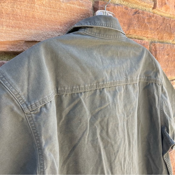 Red Head Brand Co. Size Medium Men’s Button-Up Green Outdoor Short-sleeve Shirt - Picture 6 of 6